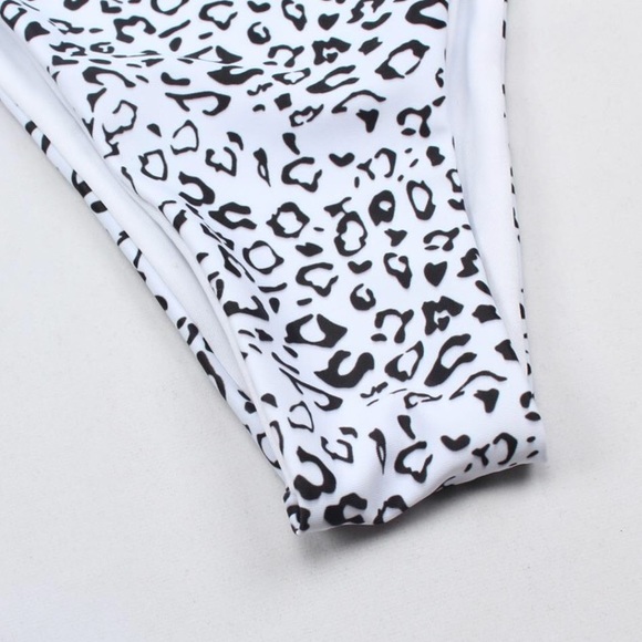 CLEARANCE Leopard Animal Print 2Pc Bikini Swimsuit - Picture 8 of 8